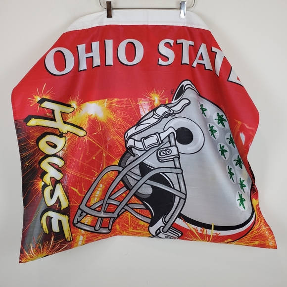 Ohio State X Michigan Football House Divided Banner - Picture 1 of 7